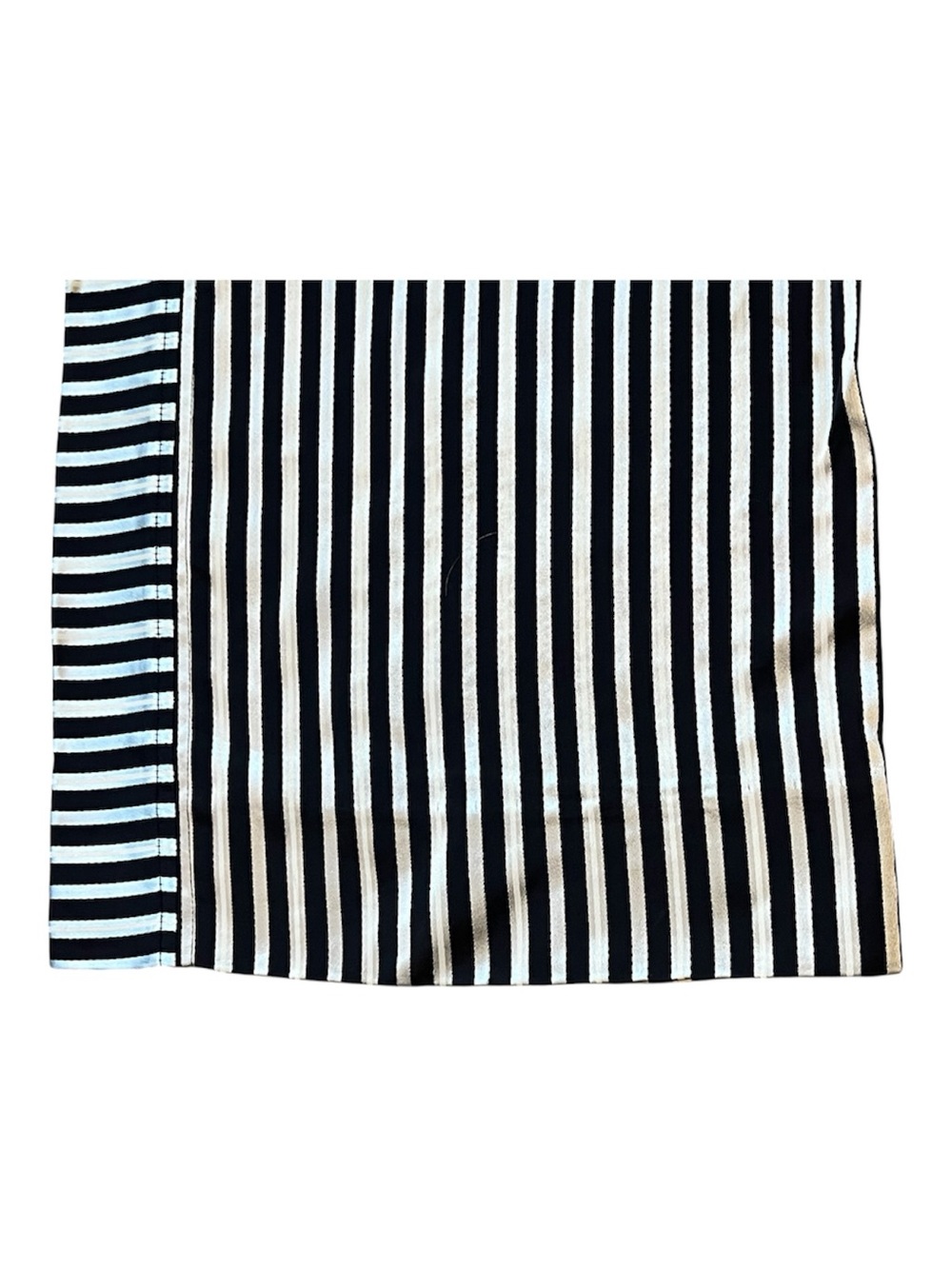 Elizabeth and James Striped Satin Wide Leg Trousers Size 2 - Picture 7 of 9
